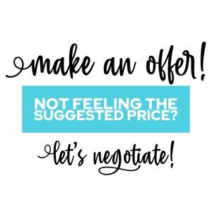 ✨ Make an offer! ✨ || Not feeling the suggested price? Let’s negotiate!